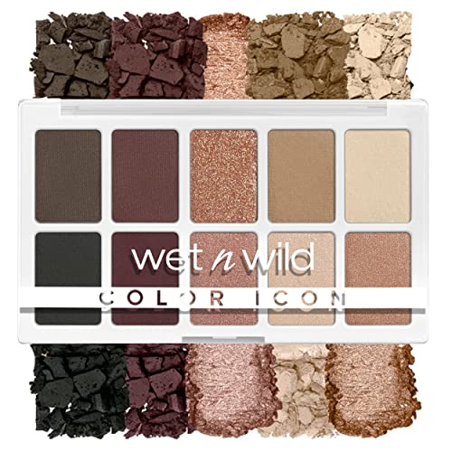 wet n wild Color Icon Palette di Ombretti Nude Awakening, 10 Colori