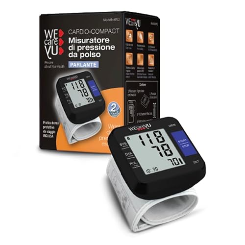 WECAREYU Misuratore Pressione da Braccio Digitale con Lettura Vocale