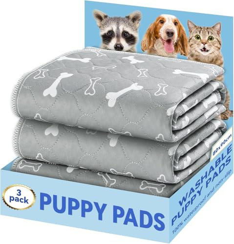 Baodan Traverse Cani 3 Pezzi Lavabili 80x90 cm
