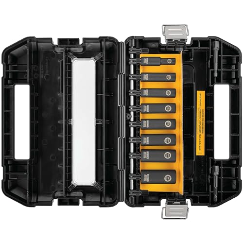 DEWALT Set chiavi a bussola SAE 3/8", 10 pezzi