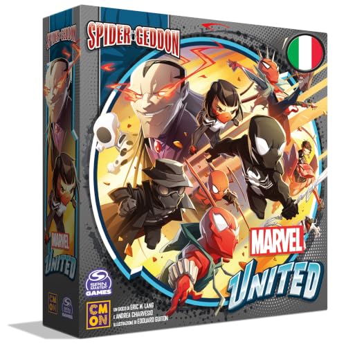 Asmodee Marvel United: Spider-Geddon Gioco da Tavolo