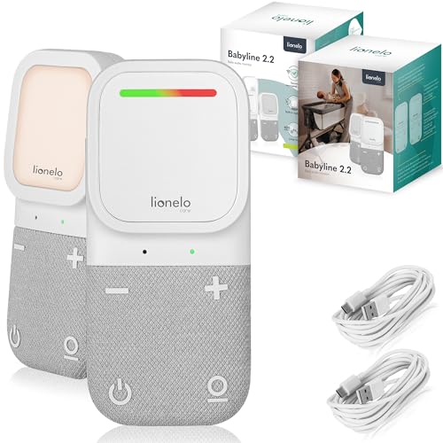 LIONELO Babyline 2.2 Baby Monitor Audio con Luce Notturna