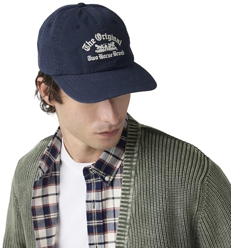 Levi's Cappello da Donna Relaxed Dad Heritage, Navy Blazer