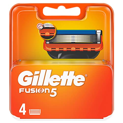 Gillette Fusion5 Lamette Ricambio Rasoio Uomo, 4 pezzi