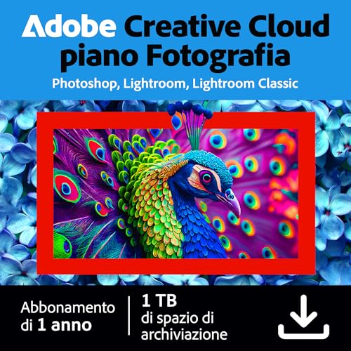 Adobe Creative Cloud Photography Plan 1TB 1 Anno