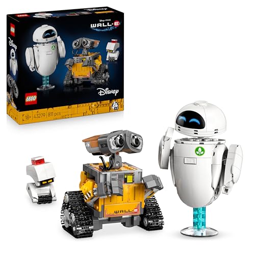 LEGO Disney Pixar WALL-E e EVE Kit Modellismo 43279