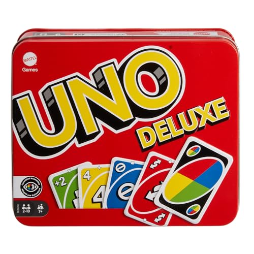 Mattel Games UNO Deluxe Gioco di Carte