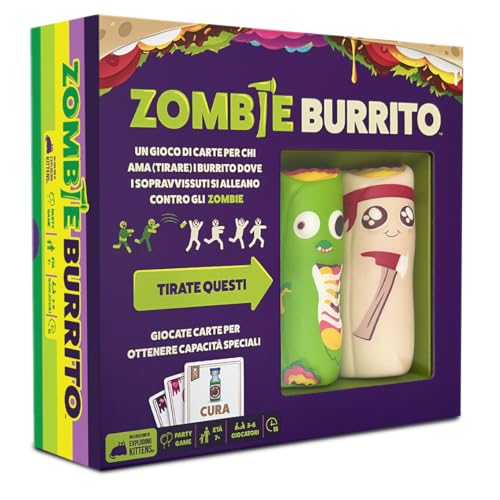 Asmodee Zombie Burrito Gioco da Tavolo