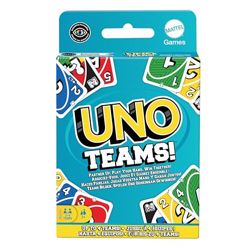 Mattel Games UNO Teams, versione a squadre