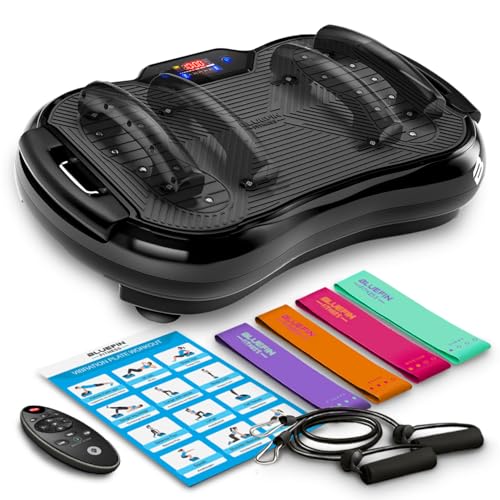 Bluefin Fitness Pedana Vibrante Ultra Slim Plus