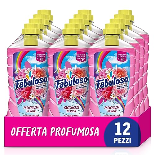 Fabuloso Detersivo Pavimenti Freschezza di Rosa 950ml