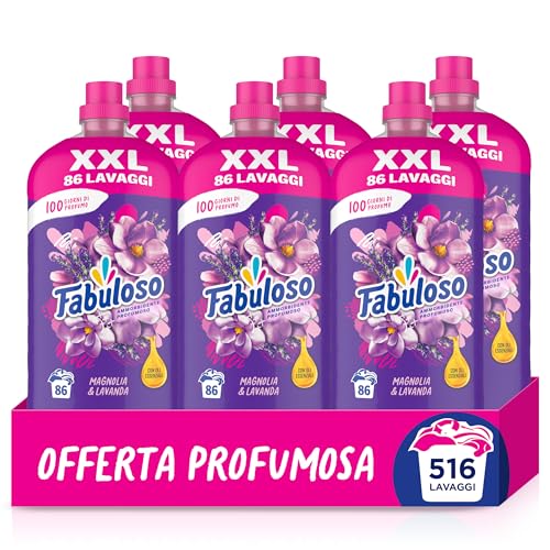 Fabuloso Ammorbidente Concentrato Magnolia & Lavanda, 1,9L
