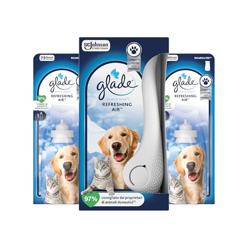 Glade Sense & Spray Refreshing Air 1 Base + 3 Ricariche