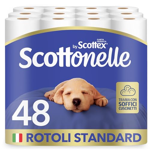 Scottonelle Carta Igienica Morbida e Resistente, 48 Rotoli