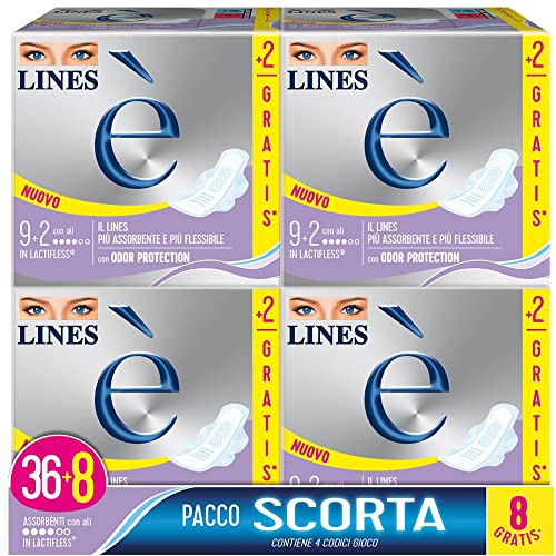 Lines È Giorno con ali, 44 assorbenti