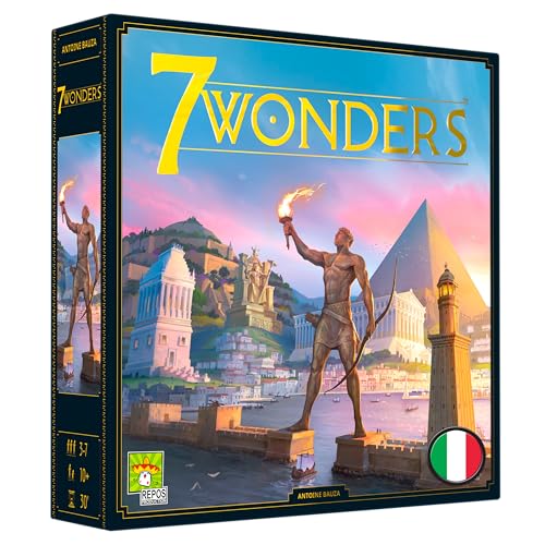 Asmodee 7 Wonders Gioco da Tavolo di Strategia