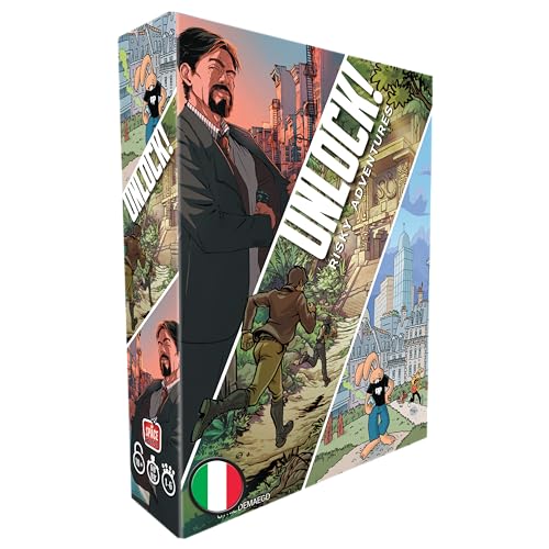 Asmodee Unlock! Risky Adventures, gioco enigmi
