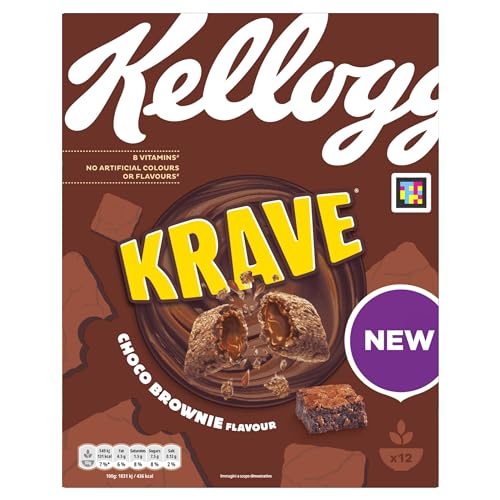 Kellogg's Krave Choco Brownie Cereali 375g