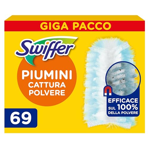 Swiffer Ricambi Piumino Catturapolvere con Profumo AmbiPur, 69 Pezzi