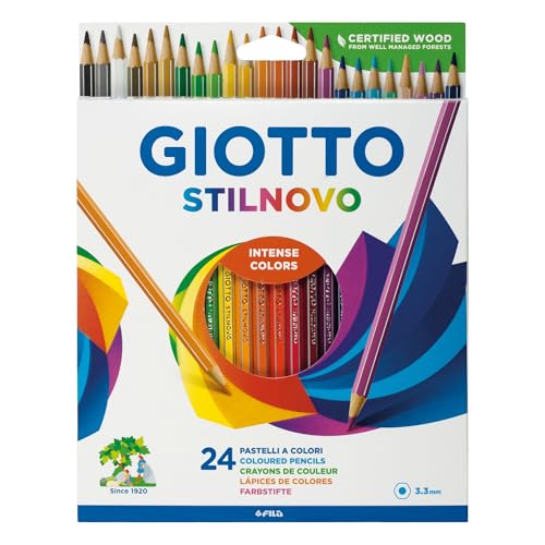 Giotto Stilnovo Pastelli Colorati Astuccio 36 Colori