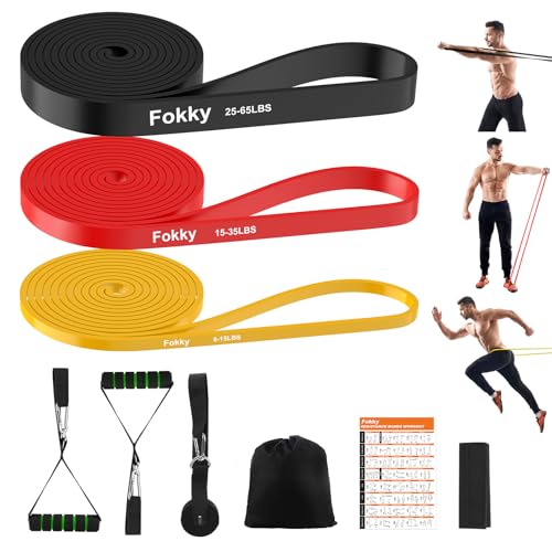 Fokky Elastici Fitness 3 Livelli con Ancore di Porta
