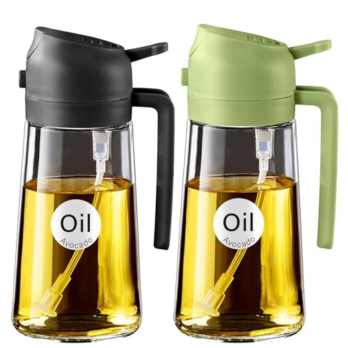 YARRAMATE Spruzzino Olio 2 in 1 da 470 ml per Friggitrice Aria