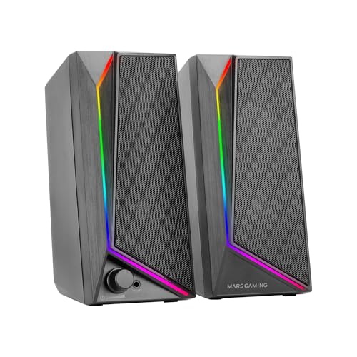 Mars Gaming MS72 Altoparlanti Gaming 15W RGB Flow