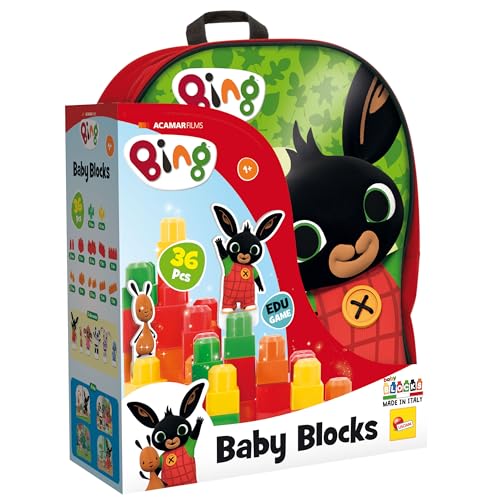 Liscianigiochi Bing Zainetto Costruzioni Baby Gioco Rosso