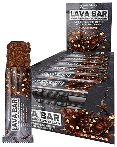 IronMaxx Lava Protein Bar Fudge Brownie 18x40g