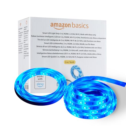 Amazon Basics Striscia luminosa LED intelligente da