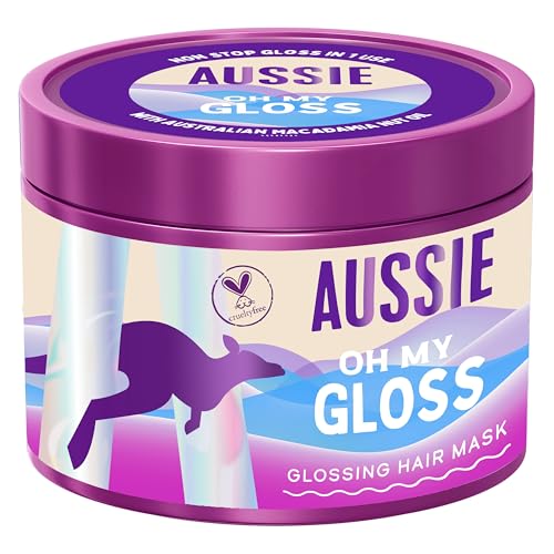 Aussie Oh My Gloss Maschera Capelli Illuminante 500ml
