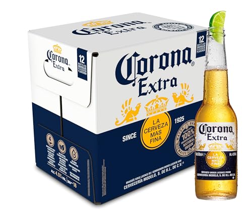 Corona Extra Birra Bottiglia 50cl, Confezione da 12