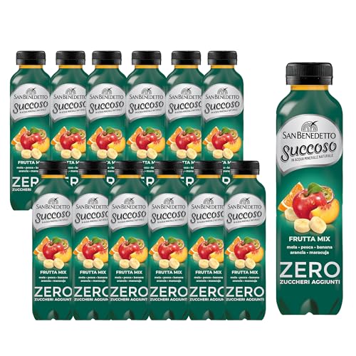 San Benedetto Succoso Zero al Gusto Fruttamix, 12x400 ml