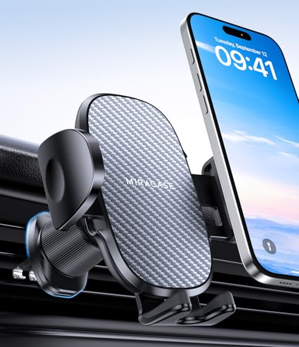 Miracase Porta Cellulare Auto con Gancio Doppio