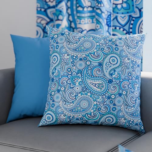 PETTI Artigiani Italiani - Federe Cuscini Letto, Coppia di Federe 50x80 cm, Federa Copricuscino, Federe in Microfibra Anallergica, Made in Italy, Federe