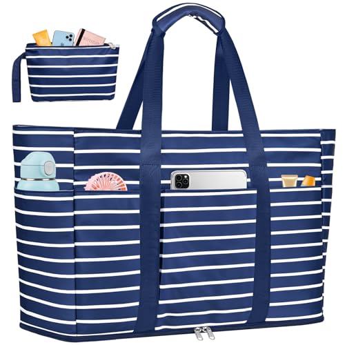 LUROON Borsa Mare Donna Grande XXL Impermeabile con Zip
