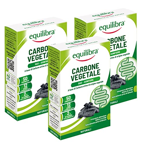 Equilibra Carbone Vegetale Integratore 3x50 Compresse
