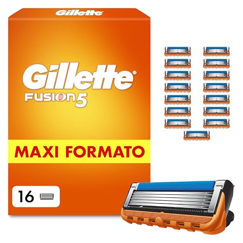 Gillette Fusion5 Lamette di Ricambio, 16 pezzi