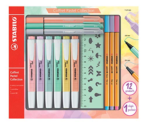 STABILO Set Creativo Pastel Collection