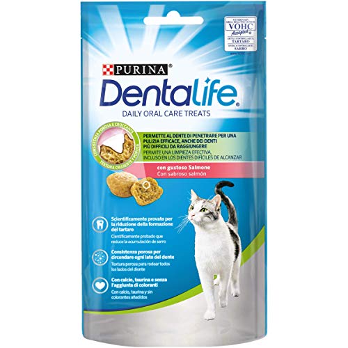 PURINA DENTALIFE Daily Oral Care Snack per l'Igiene Orale per Gatti Adulti con