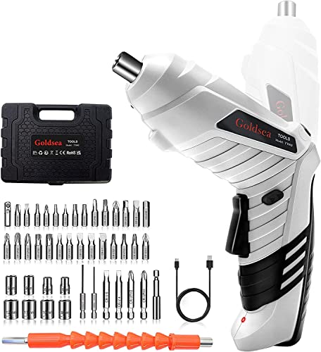 Goldsea - Cacciavite cacciavite a batteria e a con batteria e per fai da te