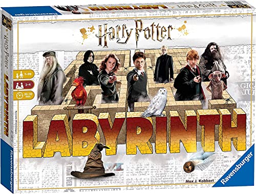Ravensburger Labirinto Harry Potter Gioco da Tavolo 2-4 Giocatori