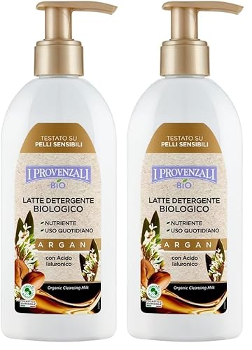 I Provenzali | Latte Detergente Argan Bio, Nutriente, 200 ml