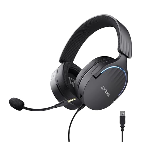 GXTrust Fayzo Cuffie Gaming USB con Audio Surround 7.1 e Microfono